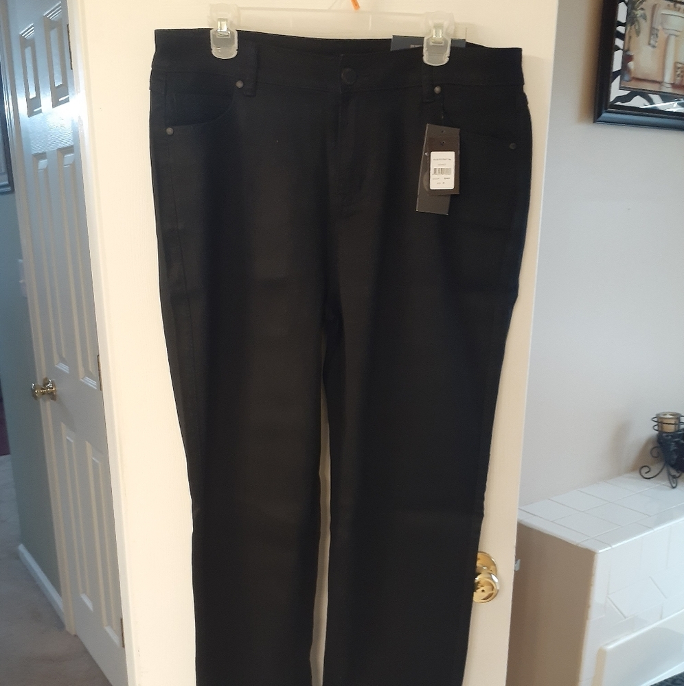 Butter Denim Straight Leg Jean Black - tall